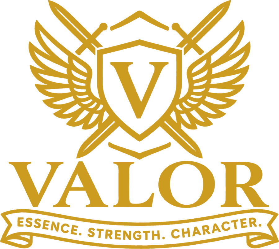 Valor — Essence. Strength. Character.